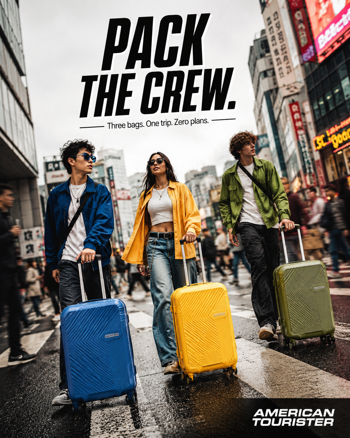 Pack the Crew — American Tourister
